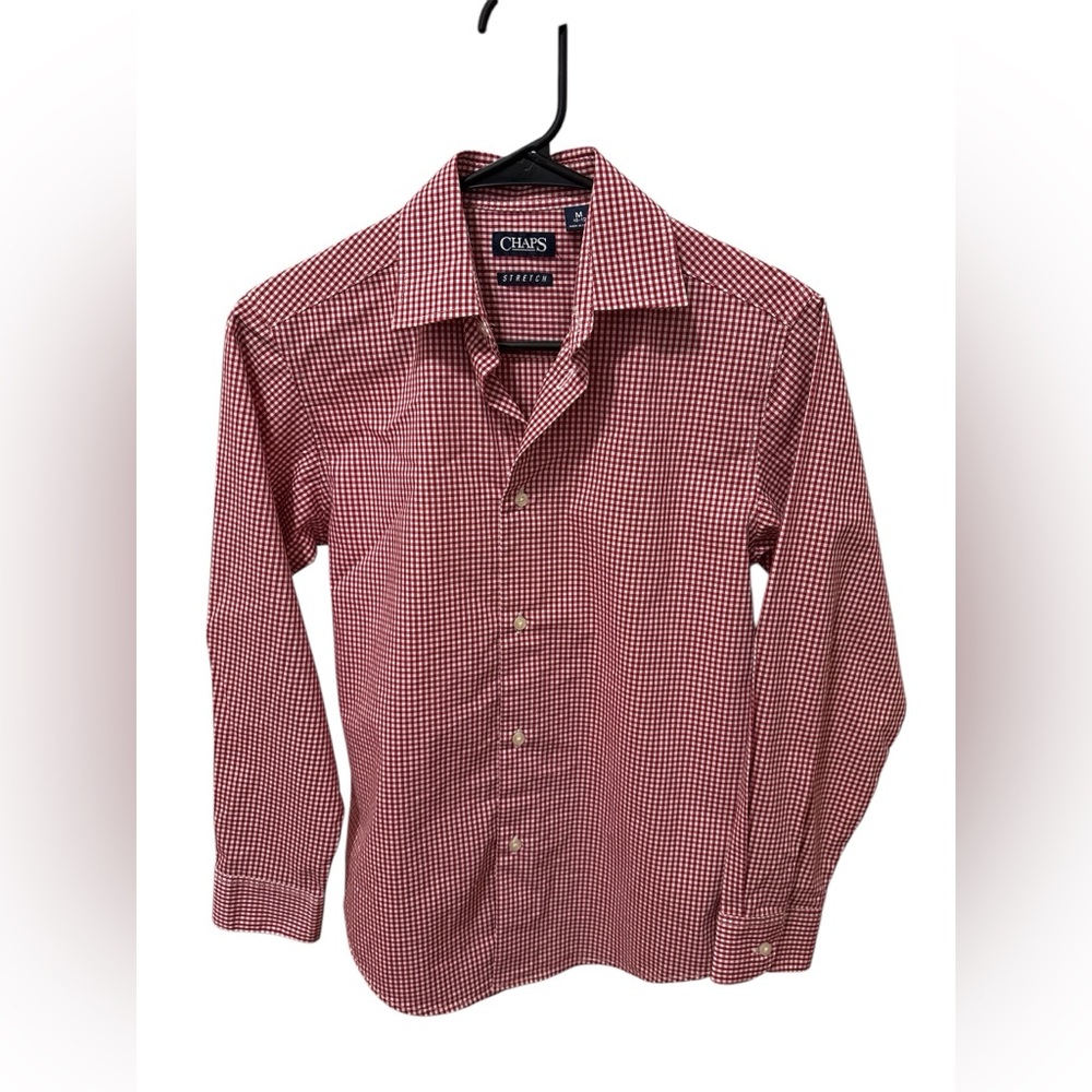 EUC CHAPS Youth Dress Shirt, size Large